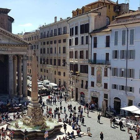 Restored Apartment - Stunning Pantheon View Рим Экстерьер фото
